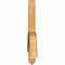 Ekena Millwork Bellingham Rough Sawn Timber Gable Bracket, Western Red Cedar, 36"W x 16"H x 2"D x 4"F, 11/12 Pitch GBW036X16X0204BEL00RWR - alternate 2